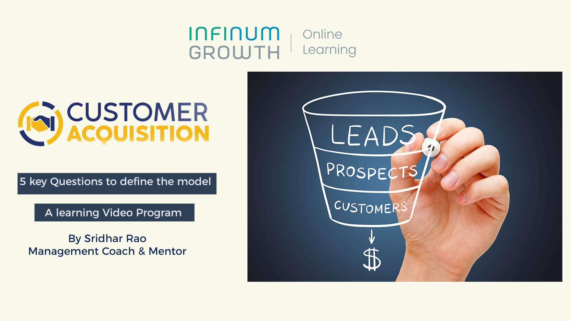Customer Acquisition Model & 5 key questions that define the Model