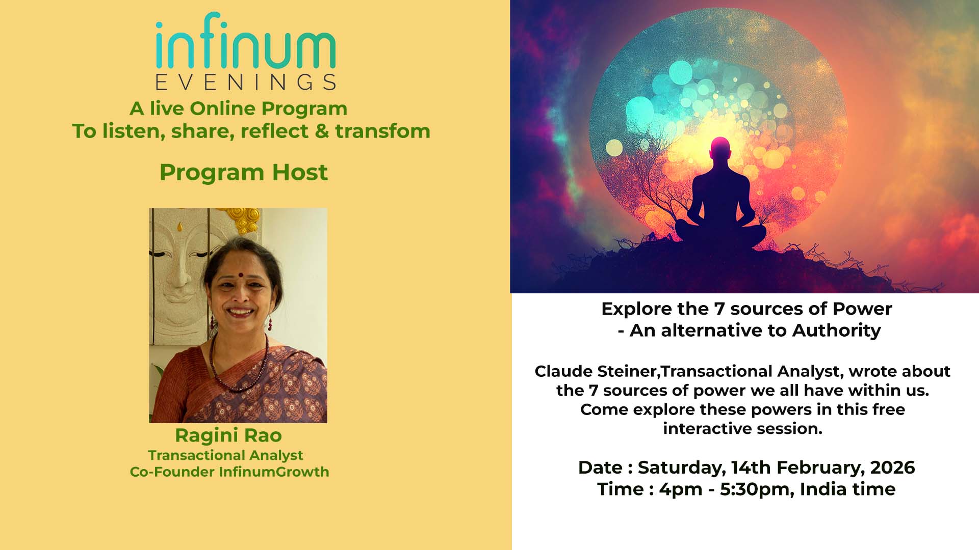 Infinum Evenings : Explore the 7 Sources of Power – An alternative to Authority